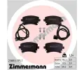 ZIMMERMANN Sada brzdovch destiek - kotouov brzda ‐ ZIM 23883.175.1