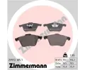 ZIMMERMANN Sada brzdovch destiek - kotouov brzda ‐ ZIM 23912.185.1