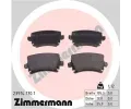 Sada brzdovch destiek ZIMMERMANN ‐ ZIM 23914.170.1