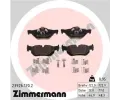 ZIMMERMANN Sada brzdovch destiek kotouov brzdy ‐ ZIM 23926.170.2