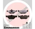ZIMMERMANN Sada brzdovch destiek rd:z ‐ ZIM 23926.970.1