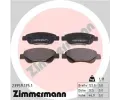 ZIMMERMANN Sada brzdovch destiek - kotouov brzda ‐ ZIM 23959.175.1