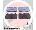 ZIMMERMANN Sada brzdovch destiek rd:z ‐ ZIM 23960.975.1
