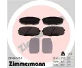ZIMMERMANN Sada brzdovch destiek - kotouov brzda ‐ ZIM 23966.165.1