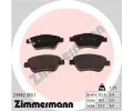 ZIMMERMANN Sada brzdovch destiek kotouov brzdy ‐ ZIM 23982.180.1