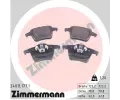 ZIMMERMANN Sada brzdovch destiek ‐ ZIM 24011.177.1