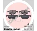 ZIMMERMANN Sada brzdovch destiek - kotouov brzda ‐ ZIM 24137.168.1