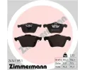 ZIMMERMANN Sada brzdovch destiek - kotouov brzda ‐ ZIM 24141.195.1