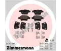 ZIMMERMANN Sada brzdovch destiek ‐ ZIM 24150.175.2