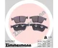 ZIMMERMANN Sada brzdovch destiek ‐ ZIM 24176.210.1