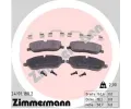 ZIMMERMANN Sada brzdovch destiek ‐ ZIM 24191.180.2