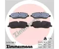 ZIMMERMANN Sada brzdovch destiek rd:z ‐ ZIM 24191.980.1