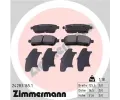 ZIMMERMANN Sada brzdovch destiek kotouov brzdy ‐ ZIM 24283.165.1