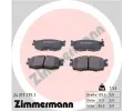 ZIMMERMANN Sada brzdovch destiek - kotouov brzda ‐ ZIM 24317.175.1