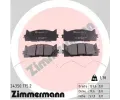 ZIMMERMANN Sada brzdovch destiek ‐ ZIM 24350.175.2