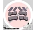 ZIMMERMANN Sada brzdovch destiek ‐ ZIM 24386.180.1
