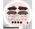 ZIMMERMANN Sada brzdovch destiek ‐ ZIM 24466.190.3