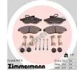 ZIMMERMANN Sada brzdovch destiek ‐ ZIM 24468.190.3