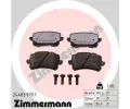 ZIMMERMANN Sada brzdovch destiek rd:z ‐ ZIM 24483.970.1