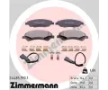 Sada brzdovch destiek ZIMMERMANN ‐ ZIM 24485.190.1