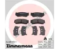 Sada brzdovch destiek ZIMMERMANN ‐ ZIM 24488.155.1