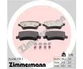 ZIMMERMANN Sada brzdovch destiek - kotouov brzda ‐ ZIM 24496.170.1