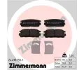 ZIMMERMANN Sada brzdovch destiek - kotouov brzda ‐ ZIM 24498.155.1