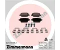 Sada brzdových destiček ZIMMERMANN ‐ ZIM 24537.160.2  Sada brzdových destiček ZIMMERMANN ‐ ZIM 24537.160.2