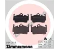 ZIMMERMANN Sada brzdovch destiek kotouov brzdy ‐ ZIM 24541.155.9