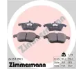 Sada brzdovch destiek ZIMMERMANN ‐ ZIM 24557.190.1