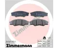 ZIMMERMANN Sada brzdovch destiek ‐ ZIM 24567.155.1