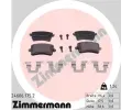 ZIMMERMANN Sada brzdovch destiek ‐ ZIM 24606.175.2