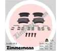 ZIMMERMANN Sada brzdovch destiek ‐ ZIM 24606.175.3