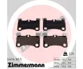 ZIMMERMANN Sada brzdovch destiek ‐ ZIM 24614.165.9