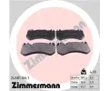 ZIMMERMANN Sada brzdovch destiek ‐ ZIM 24681.166.1