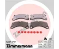 ZIMMERMANN Sada brzdovch destiek ‐ ZIM 24685.170.1