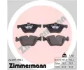 ZIMMERMANN Sada brzdovch destiek - kotouov brzda ‐ ZIM 24697.190.1