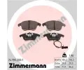 ZIMMERMANN Sada brzdovch destiek - kotouov brzda ‐ ZIM 24705.200.1