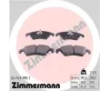ZIMMERMANN Sada brzdovch destiek - kotouov brzda ‐ ZIM 24743.190.1