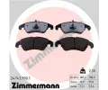 ZIMMERMANN Sada brzdovch destiek rd:z ‐ ZIM 24743.990.1