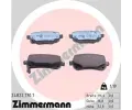 ZIMMERMANN Sada brzdovch destiek ‐ ZIM 24822.170.1