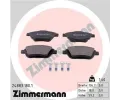 ZIMMERMANN Sada brzdovch destiek - kotouov brzda ‐ ZIM 24883.180.1