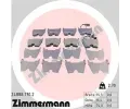 Sada brzdovch destiek ZIMMERMANN ‐ ZIM 24888.170.2