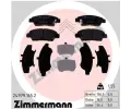 ZIMMERMANN Sada brzdovch destiek ‐ ZIM 24979.165.2