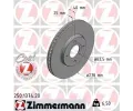ZIMMERMANN Brzdov kotou COAT Z - 278 mm ‐ ZIM 250.1374.20