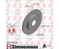 ZIMMERMANN Brzdov kotou COAT Z - 280 mm ‐ ZIM 250.1394.20