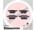 ZIMMERMANN Sada brzdovch destiek ‐ ZIM 25008.165.1