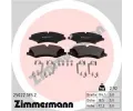 ZIMMERMANN Sada brzdovch destiek ‐ ZIM 25022.185.2