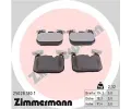 ZIMMERMANN Sada brzdovch destiek ‐ ZIM 25028.180.1