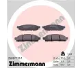 ZIMMERMANN Sada brzdovch destiek ‐ ZIM 25087.170.1